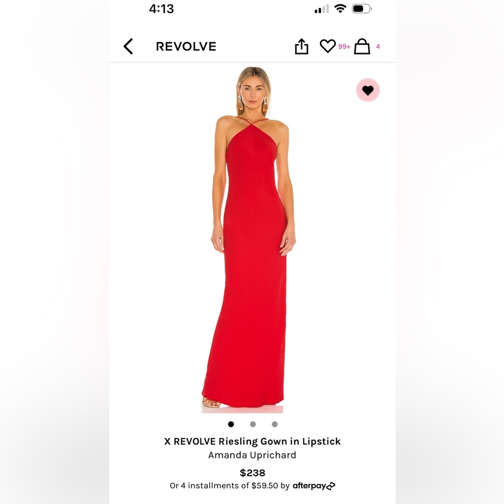 Amanda uprichard red dress